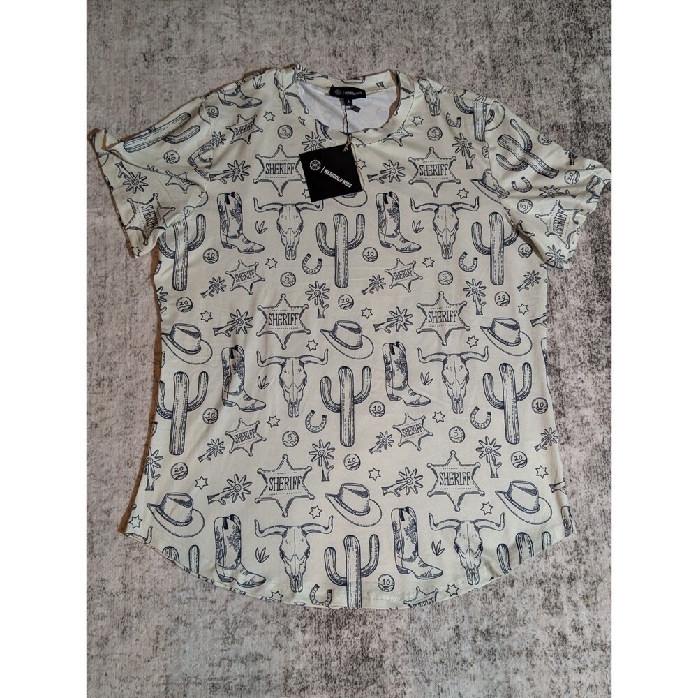 Merigold Kiss Western Shirt Women's Large